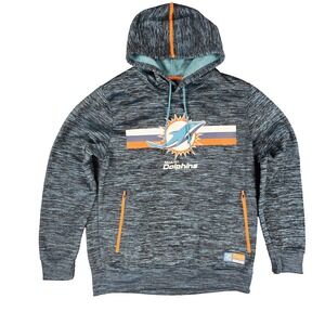 Miami Dolphins Hoodie Mens‎ Large NFL Football Pullover Sweatshirt Team Apparel